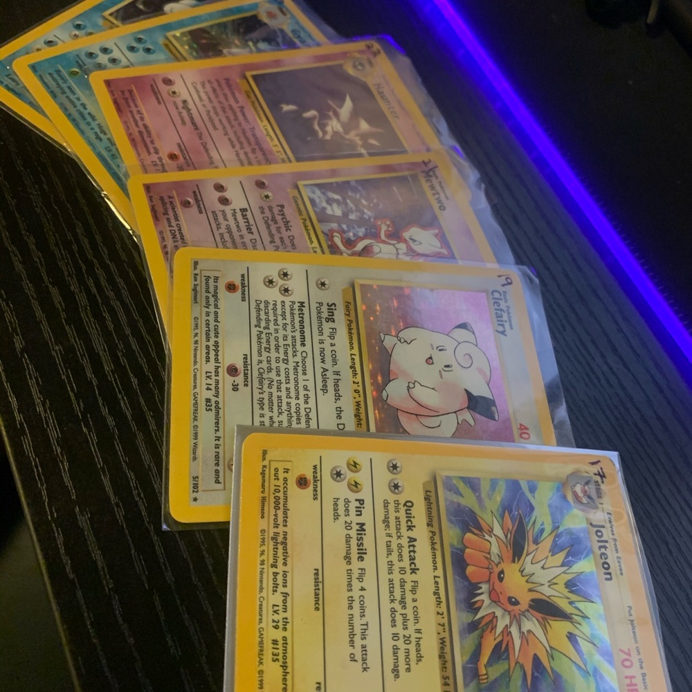 Pokémon cards